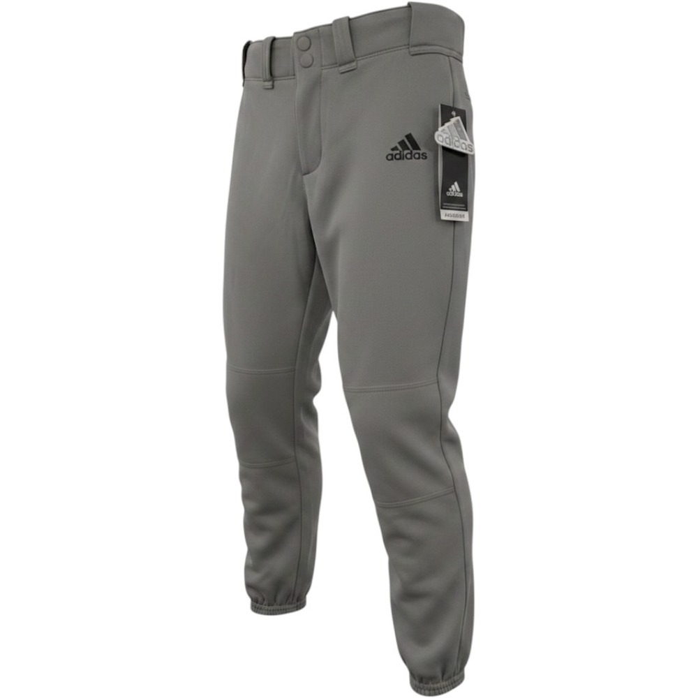 adidas Softball Belted Pant Womens XS Gray‎ AEROREADY WBA12009 NEW